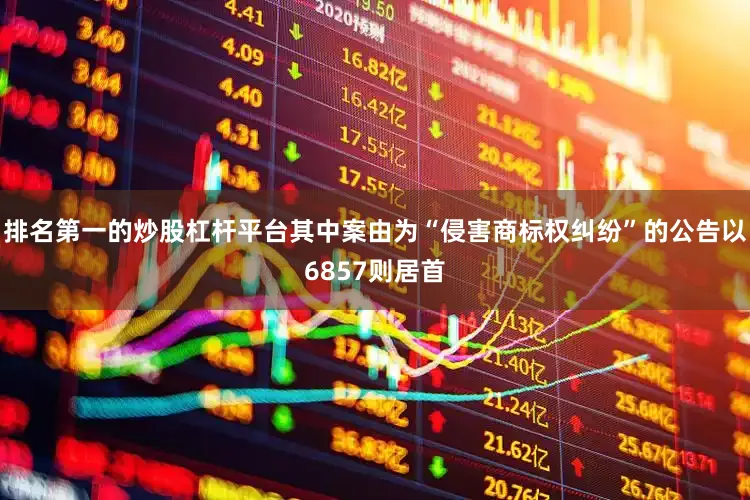 排名第一的炒股杠杆平台其中案由为“侵害商标权纠纷”的公告以6857则居首